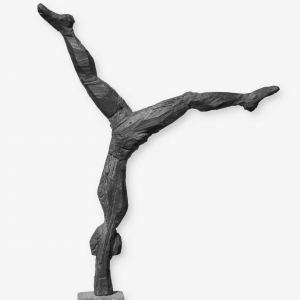 SOVRANO, bronzo, edizione 7, H 50 cm, 2022