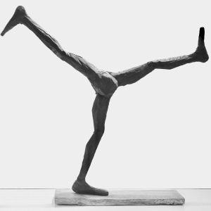 WALK ON, bronze, edition 7, H 124 cm, 2019